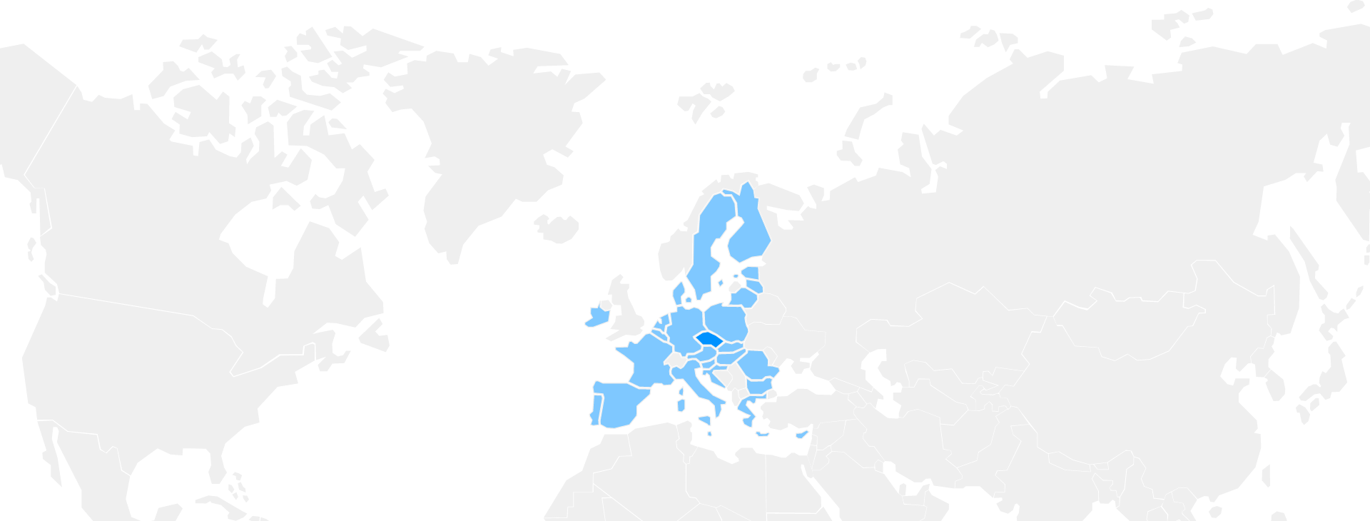 Podpora po celé Evropě